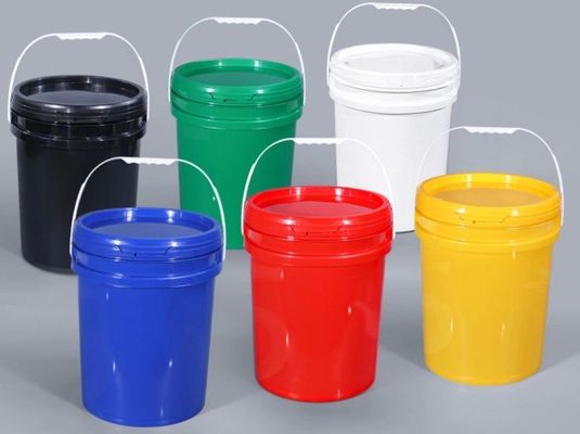 Kalite  Bpa Free 5 Gallon Plastic Buckets Height 14.5 Inches UV Resistant Fabrika