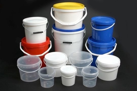 Kalite  1L 2L 3L 4L 5L 10LChemical Bucket With Lid Corrosion Resistant Big Round Plastic Buckets Fabrika
