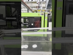 Beyaz yuvarlak 5 galon plastik kovalar endüstri için kapaklı UV dirençli tarım gıda tıbbı