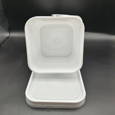 100% PP 2L 3L 5L 10L Kare Şekilli Plastik Kovası Düşme Karşıtı Ekran Baskı