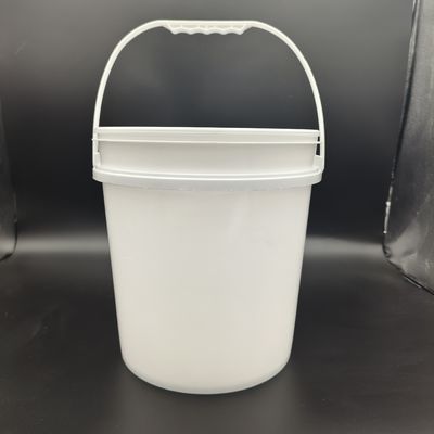 Ekran baskı 10 litre yuvarlak plastik kova kapaklı ISO9001