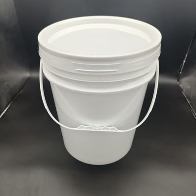 Mühür kapağı 20 litre yuvarlak plastik kova ekran baskı