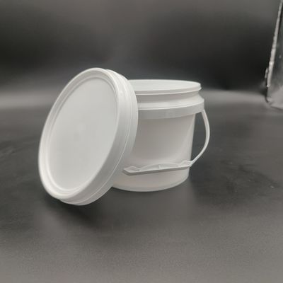 PP malzemesi 1 litrelik kapaklı plastik kovalar UV direnci korozyona karşı
