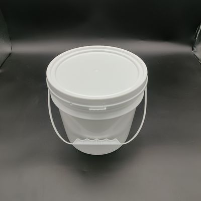 Gıda Sınıfı 5 Gallon Kapaklı Beyaz Plastik Kovaylar Yüklenebilir Geri Dönüştürülebilir
