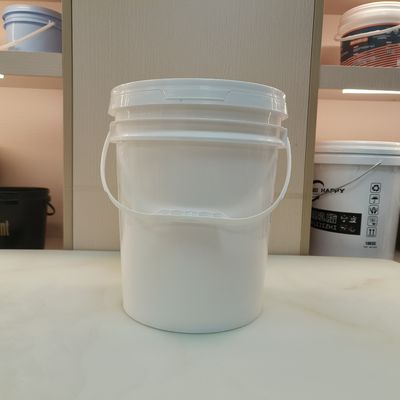 Sızıntı Dayanıklı 5 Litre Plastik Boya Kovası Dondurma Dayanıklı