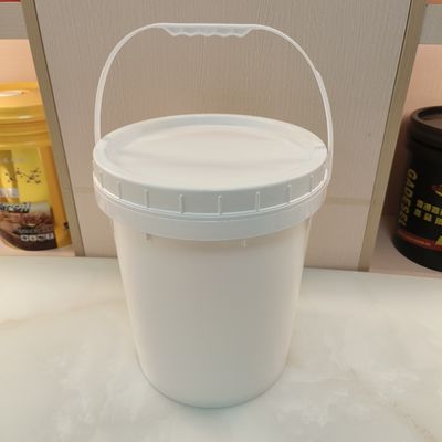 Gıda Kaliteli Polietilen Yağ Kovası Büyük Yuvarlak Plastik Kovası UV Direnci
