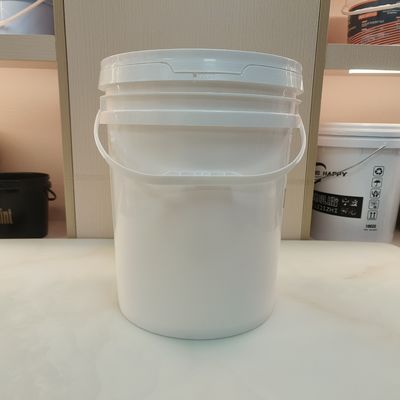 Polipropilen Plastik Kovası 5 Gallon Kovası Kapak Asitleri Kimyasal Direnci