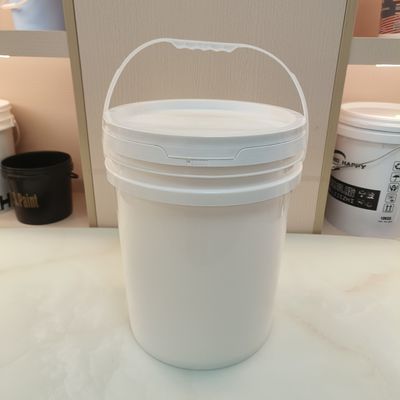 Çarpışma Direnci PP Plastik Kovası Polipropilen Kovası Yuvarlak veya Kare Yüklenebilir