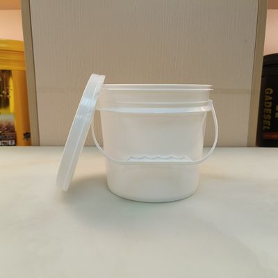 Özelleştirilebilir Sızdırmaz Plastik Oyuncaklar Kovası Beyaz 5 Gal Kovası Isıya dayanıklı