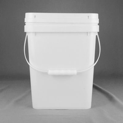 Çarpışma Direnci Çatır Plastik Kovası Gıda Sınıfı Kapaklı