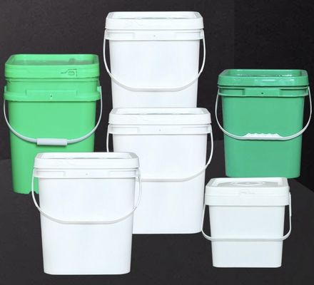 12'lik Poly Balon Kare Depolama Kovası Kapaklı 2 Kg