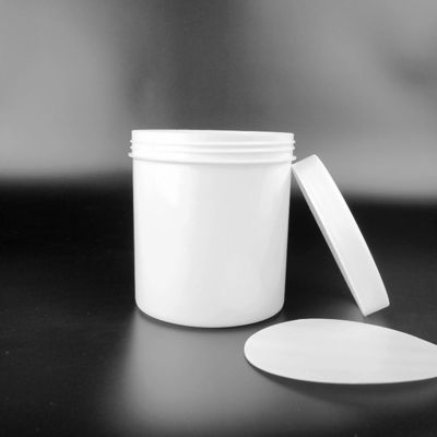 Yemek Depolamaları İçin Yüklenebilir Beyaz Plastik Kovayla Kapak