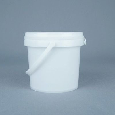 Mutfak 20 litrelik Kapaklı Beyaz Plastik Yiyecek Kovası