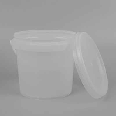 Bahçe için şeffaf açık 5 gallon kova açık depolama kovaları