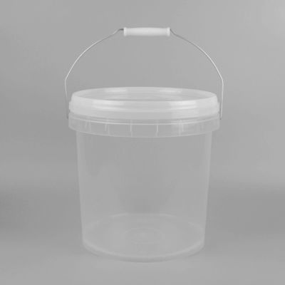 Korrozyona Direnci 5 Gallon Açık Plastik Kova Konteynerler Seris Baskı