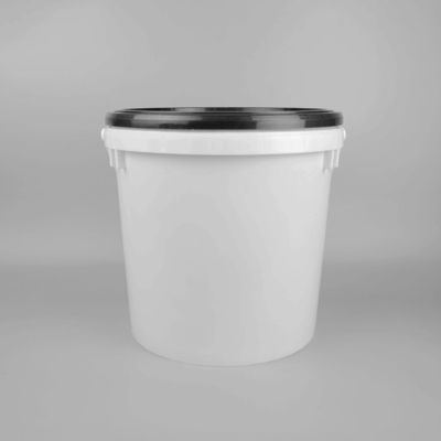 Sızdırmaz Gıda Güvenli Depolama 1 ~ 25L Kapaklı Beyaz Gıda Kovası