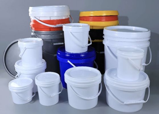 Sızdırmaz beyaz plastik yağ kovası kapak ısıya dayanıklı