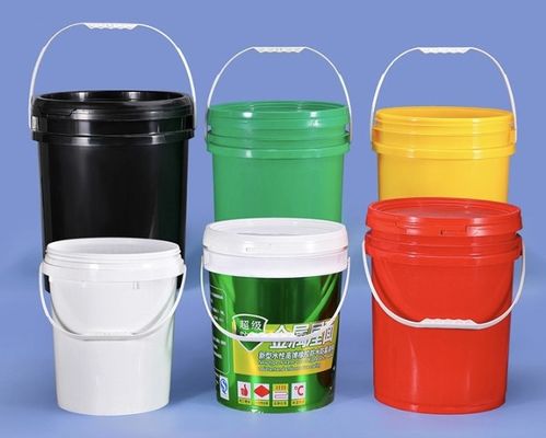 OEM ODM Petrol Yuvarlak Plastik Depolama Kovası