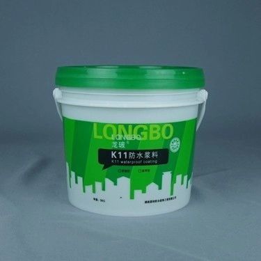 Sızdırmaz Tekrar Kullanılabilir Büyük Yuvarlak 1 Gallon Kapaklı Plastik Boya Kovası