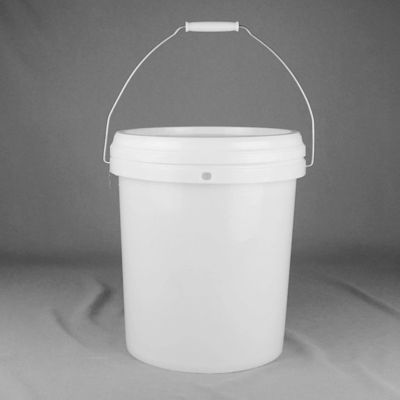 Sıvı ambalaj Sızıntı geçirmez stil kapağı olan plastik boya kovası