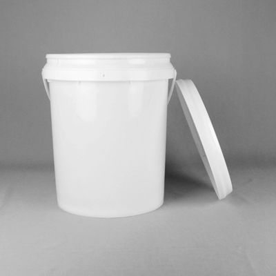 Sızdırmaz Tekrar Kullanılabilir Büyük Yuvarlak 1 Gallon Kapaklı Plastik Boya Kovası