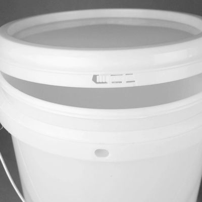 Sızdırmaz Tekrar Kullanılabilir Büyük Yuvarlak 1 Gallon Kapaklı Plastik Boya Kovası