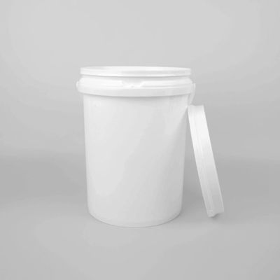 Sızdırmaz Tekrar Kullanılabilir Büyük Yuvarlak 1 Gallon Kapaklı Plastik Boya Kovası