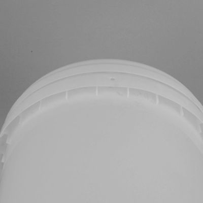 Pas dayanıklı büyük yuvarlak plastik boya kovası 1.4mm kalınlığı