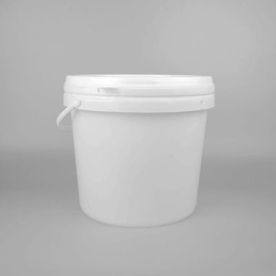 Pas dayanıklı büyük yuvarlak plastik boya kovası 1.4mm kalınlığı