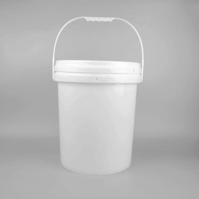 Sıvı ambalajlama çözümleri için geri dönüştürülebilir 20 litrelik plastik boya kovası