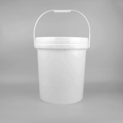 Sıvı ambalajlama çözümleri için geri dönüştürülebilir 20 litrelik plastik boya kovası