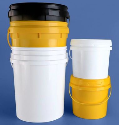 Kapaklı Yüklenebilir 5 galon plastik kova IML Baskı