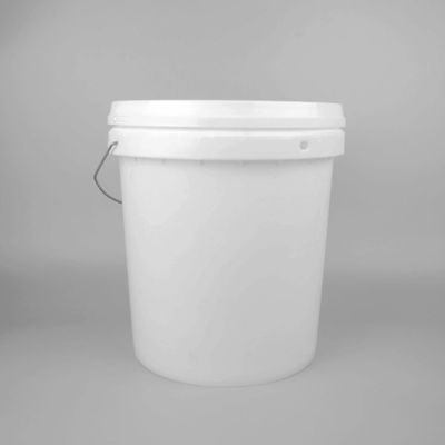 Kapaklı 1-25L Kapasite Yuvarlak Plastik Gübre Kovası