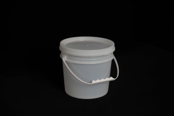 Gıda depolaması için özel basılmış plastik yuvarlak kovlar