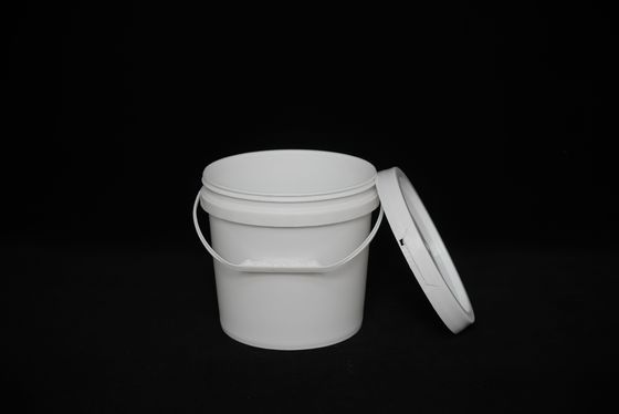 Gıda sınıfı çevre dostu gıda depolama için kapağı olan tekrar kullanılabilir plastik kovalar