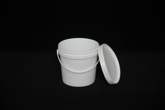 Beyaz / Diğer Renklerde Güvenli Dondurucu Depolama İçin Metal Düzeltme Gıda Derecesi Plastik Kovlar