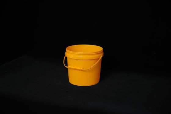 Gıda veya boya deposu için saplı, BPA içermeyen tekrar kullanılabilir plastik kovalar