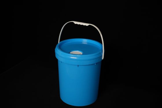 Gıda veya boya deposu için saplı, BPA içermeyen tekrar kullanılabilir plastik kovalar