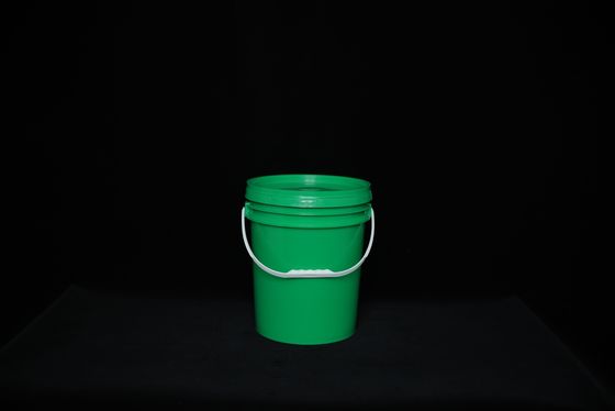 Depolama uygulamaları için mühür kapaklı yuvarlak plastik kova