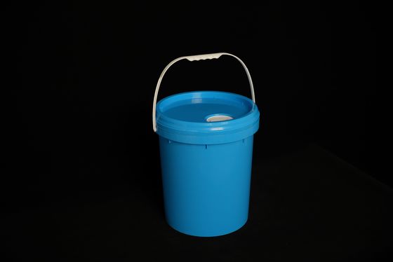 Özel logo ile hafif ağırlıklı yuvarlak plastik kova