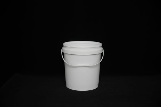 Gıda Kaliteli Beyaz PP Plastik Kovlar Yuvarlak Kare Şekil UV Dirençli Güvenli Depolama İçin Geri Dönüştürülebilir
