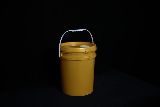 Gıda Kaliteli Beyaz PP Plastik Kovlar Yuvarlak Kare Şekil UV Dirençli Güvenli Depolama İçin Geri Dönüştürülebilir